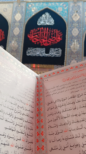 حسينية المشاهده - النجف - الشارع الخدمي